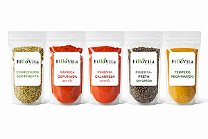 Kit Temperos para Carnes Fillovita