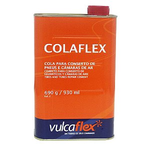 Cola Flex Preta 690gr Vulcaflex