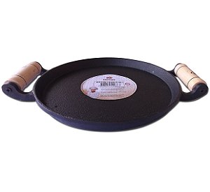 Bifeteira Ferro Fundido 2 Alças 22cm FS 90.2 Santana cod 0006