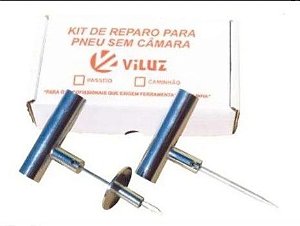 Kit Reparo Pneu Passeio VILUZ COM 5 TRIPINHA