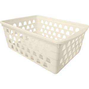 Cesto Multiuso Grande Alto Palha 29x20,5x11cm 1045 Uninjet