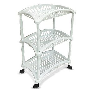 Organizador Vertical Triplo Fruteira Branco 25613 Arqplast