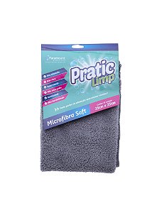 Pano Limpeza Prática Microfibra Absorvente 35x35 1014 Paramount