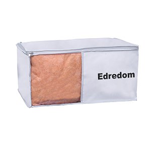 Organizador de Edredons Nylon Branco 915 VB HOME ATENÇÃO BRINDE