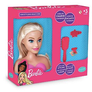 Boneca Barbie Busto Styling 12frases Penteados Maquiagem