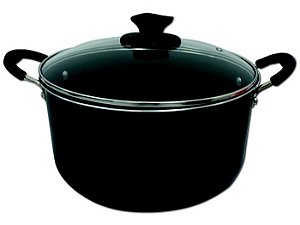 Caçarola 30 Grande Familia Preta 0.203 Dona Chefa
