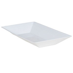 Travessa Retangular LE CHEF 34x18x4Cm Branca 1810 Paramount