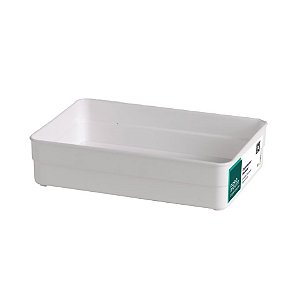 Organizadores de Plástico Multiuso Branco 22,5x15x5,2CM