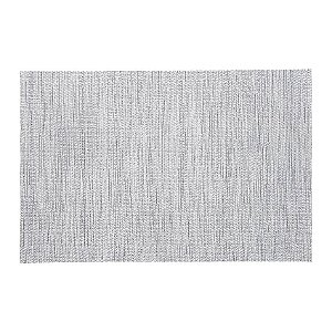 Lugar Americano De Plástico Palace Prateado 30x45cm
