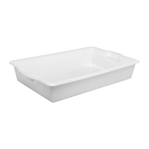 Caixa Cesto Pote Para Frios 7 Litros Resistente Branco
