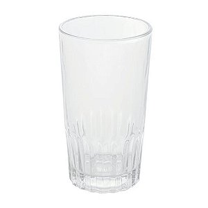 Conjunto Jogo Com 6 Copos Alto Fundo De Vidro 250ml Lyor