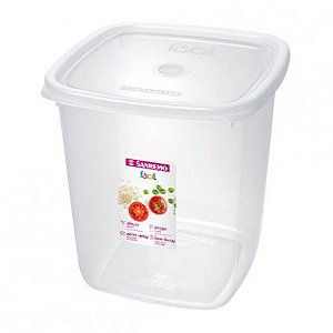Pote Para Alimentos Organizador 7 L Transparente Com Tampa