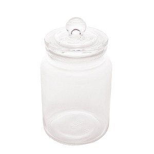 Pote Porta Condimento de Vidro com Tampa Arena 1,1 Litros