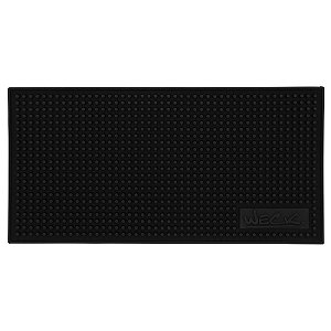 Tapete Barman Mat Runner Profissional 15x30cm Preto Weck