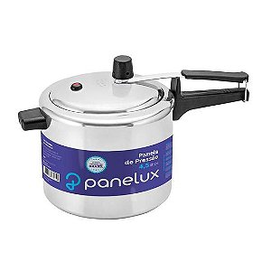 Panela Pressão Classic Alumínio Polido 4,5 Litros Panelux