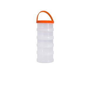 Organizador Porta Miudeza Plastico 5 Compartimentos Presto