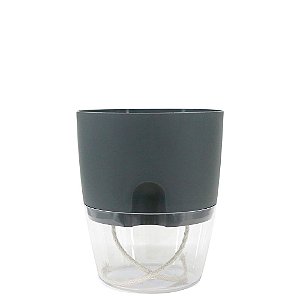 Vaso Cachepot Acqua Auto Irrigável 12x14Cm Paisagismo Vasart