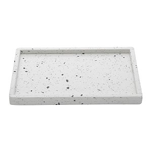 Bandeja De Marmore Terrazzo 27x17x2CM Bandeija para Servir