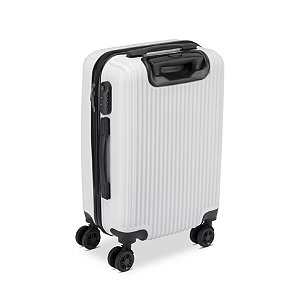 Mala Bordo Branca 10kg Viagem Avião Rod360 Cadeado Embutido