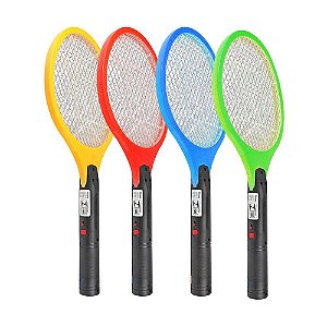 Raquete Elétrica Mosquito Pernilongo Recarregável Bivolt
