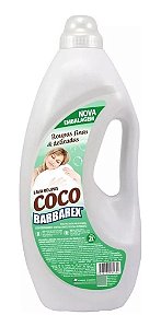 Lava Roupas Sabão Liquido Fragância Coco 2 litros Barbarex