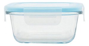 Potes Para Alimentos de Vidro C/ Tampa Hermética 320 ml