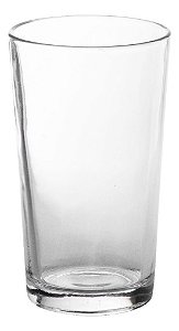 Copo de Vidro Liso 350ml 12,5CM 100% Vidro TVA 976 Durax