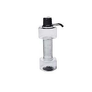 Garrafa Plástica Halter Fitness Academia 1 Litro Com Alça Plasútil 016248