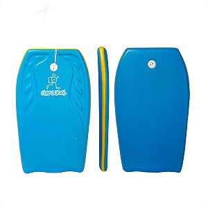 Prancha De Bodyboard Infantil Diversão Praia Colors 74x43x6Cm