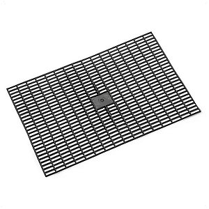 Tapete Para Box Banheiro Antiderrapante Pvc Preto 43x29 cm