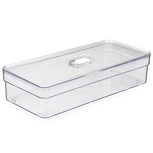 Organizador de Alimentos e Frutas 3,6 Litros 33 Cm Com Tampa