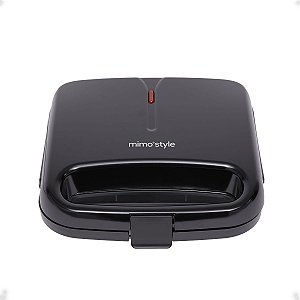 Sanduicheira e Gril Smart Potência 127V na Cor preto Mimo