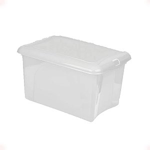 Caixa Organizadora Multiuso Plasvale 16,6 Litros incolor