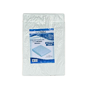 Lona Reforçada BRANCA 3X3 metros 100grs 150 micras ON105 Onetools