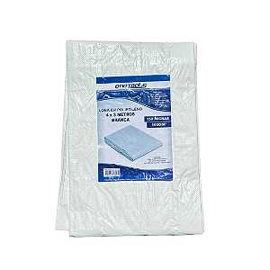 Lona Reforçada BRANCA 4X3 metros 100grs 150 micras ON106 Onetools