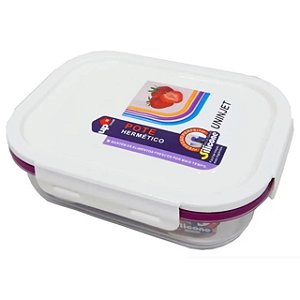 Pote Hermético C/ Trava 1.4 L 16x20x7cm 0573 Uninjet