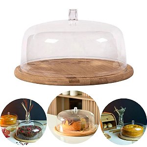 Boleira Ou Com Cúpula Natural Sem Pé Linha Sense