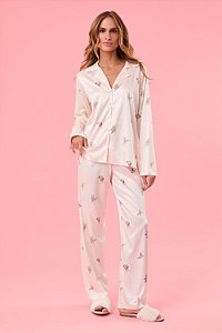 Pijama Claire Flowery Cetim