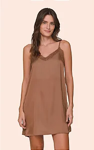 CAMISOLA DE ALÇA BROWN GLOW