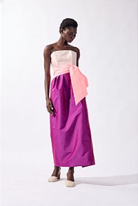 Vestido Tomara Que Caia Arabesque Cor Fucsia M