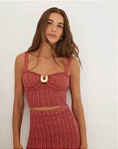 TOP ARI TRICOT BERRY BURST