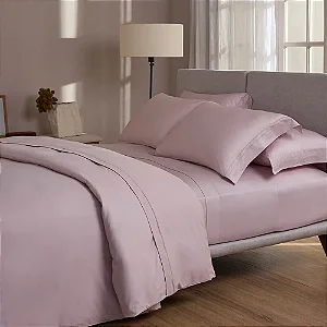 Jogo de Cama King 600 Fios Buddemeyer Luxus Dallas II 100% Algodão Penteado 4 peças