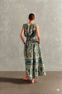 BLUSA CROPPED FRAZIDA AZUL