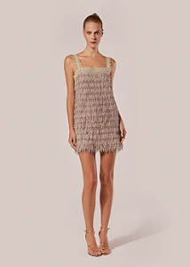 VESTIDO CURTO COM ALÇAS RINASCITA