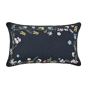 ALMOFADA 30X50CM BUDDEMEYER LUXUS MOON GARDEN AZUL