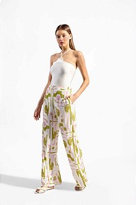 CALÇA PANTALONA COR UNICA