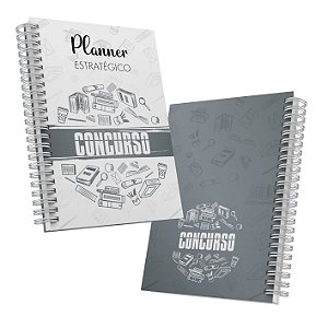 Planner de Estudante - Caderno de Concurso
