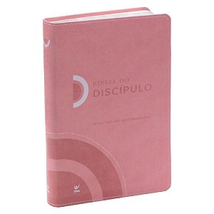Bíblia do Discípulo - NVI Luxo Rosa