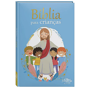 Bíblia Para Criança - Capa Azul