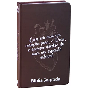 Bíblia Sagrada - NAA - Capa Coração Puro